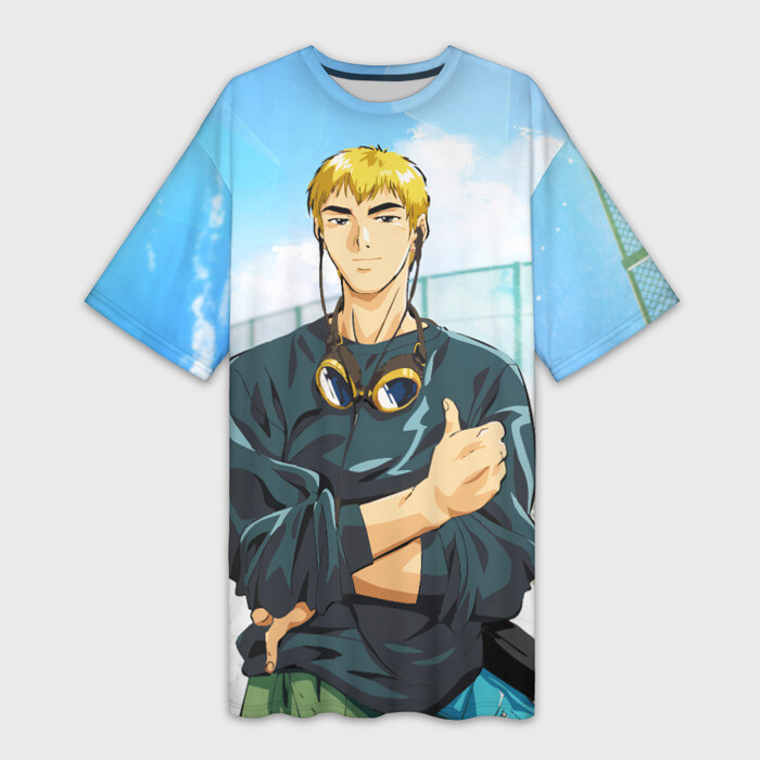 Платье-футболка 3D Eikichi Onizuka фото