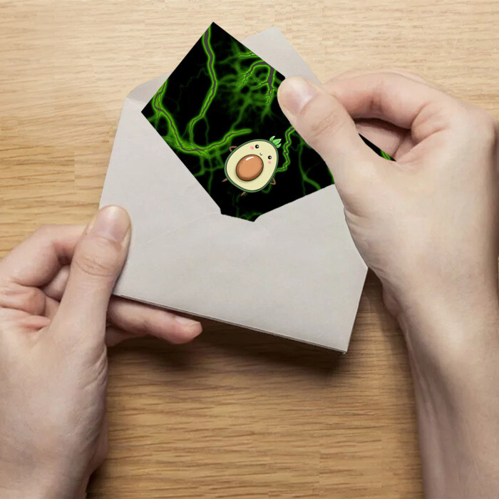 Поздравительная открытка Avokado фото