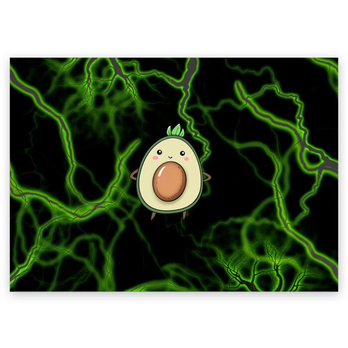 Поздравительная открытка Avokado фото