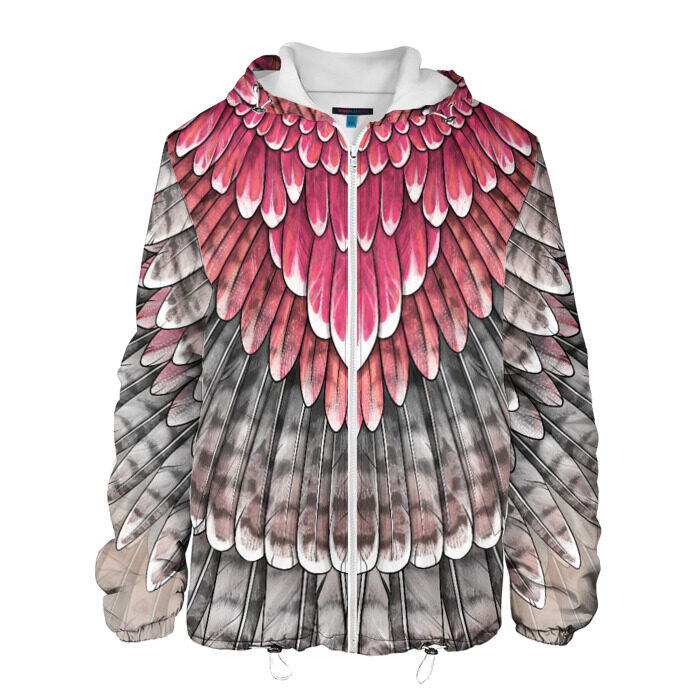 Мужская куртка 3D оперение рассветный сокол фото