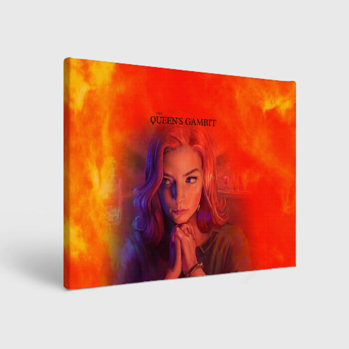 Холст прямоугольный Queens Gambit Ход Королевы фото