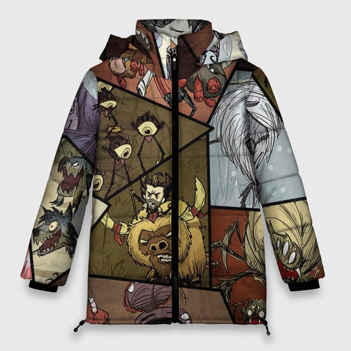 Женская зимняя куртка 3D Dont Starve фото