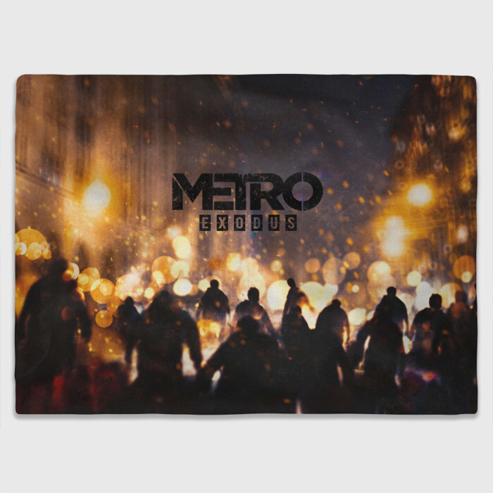 Плед 3D Metro Exodus фото