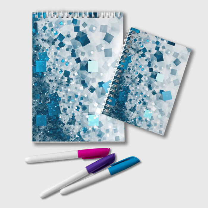 Блокнот АБСТРАКЦИЯ ИЗ КВАДРАТОВ фото