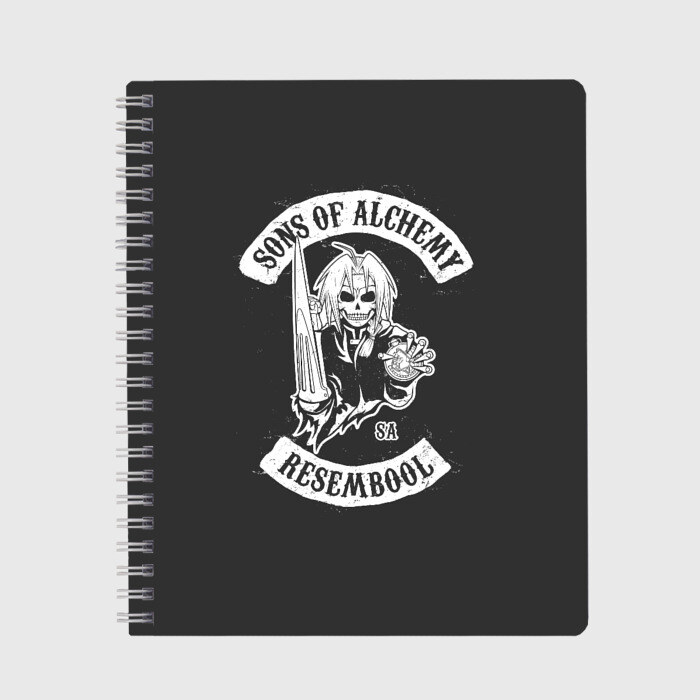 Тетрадь Стальной Алхимик фото