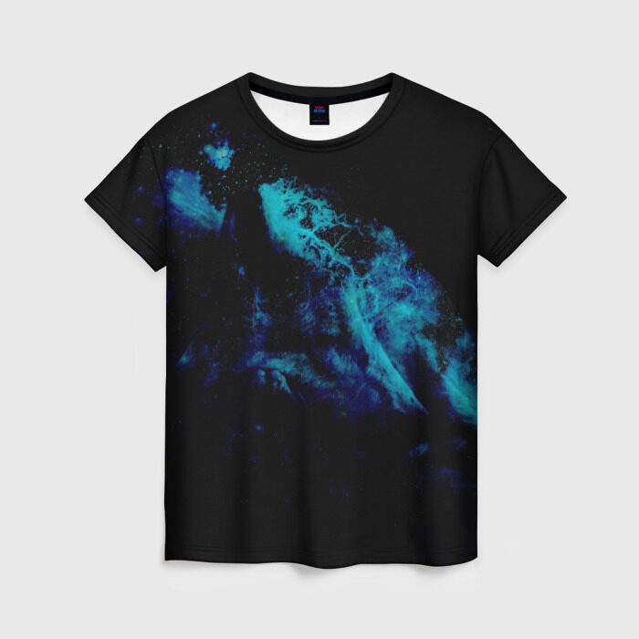 Женская футболка 3D Волк фото