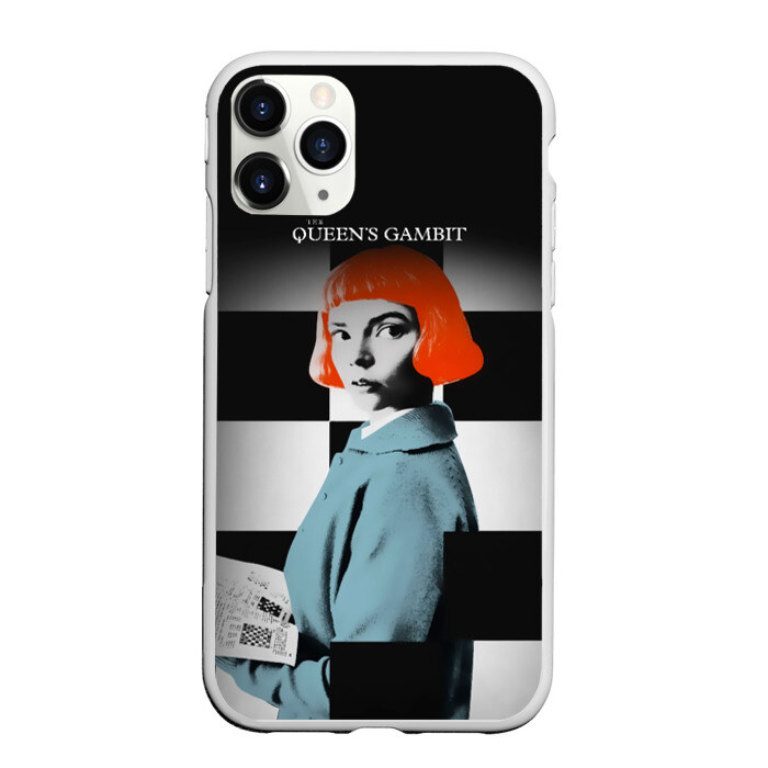Чехол для iPhone 11 Pro матовый Queens Gambit Ход Королевы фото