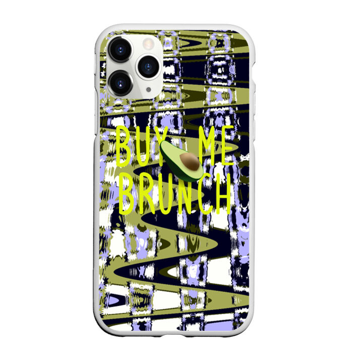 Чехол для iPhone 11 Pro матовый Авокадо фото