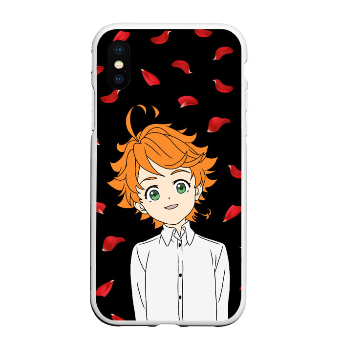 Чехол для iPhone XS Max матовый Обещанный Неверленд Эмма фото