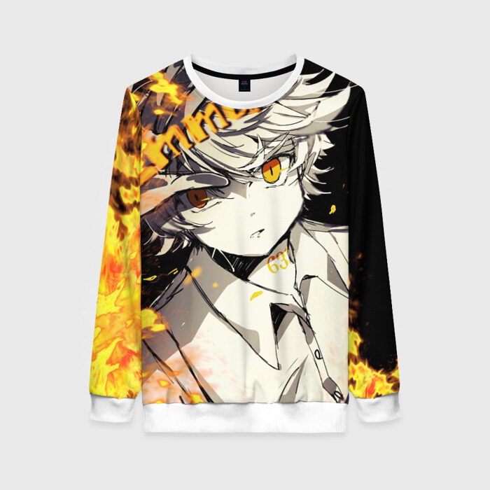 Женский свитшот 3D Обещанный неверленд Emma фото