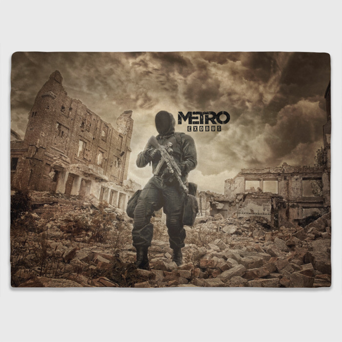 Плед 3D Metro Exodus фото