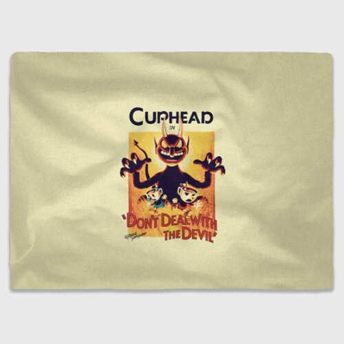 Плед 3D Cuphead фото