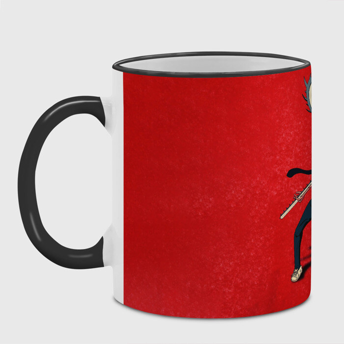 Кружка Человек Бензопила фото