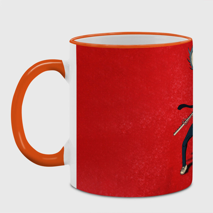 Кружка Человек Бензопила фото