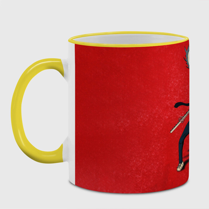 Кружка Человек Бензопила фото