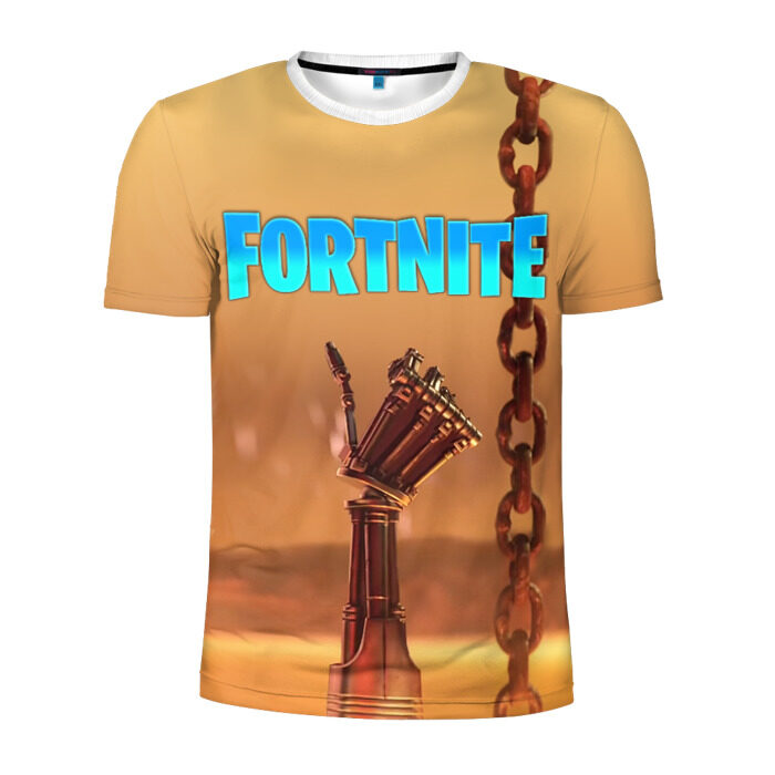 Мужская футболка 3D спортивная Fortnite терминатор фото