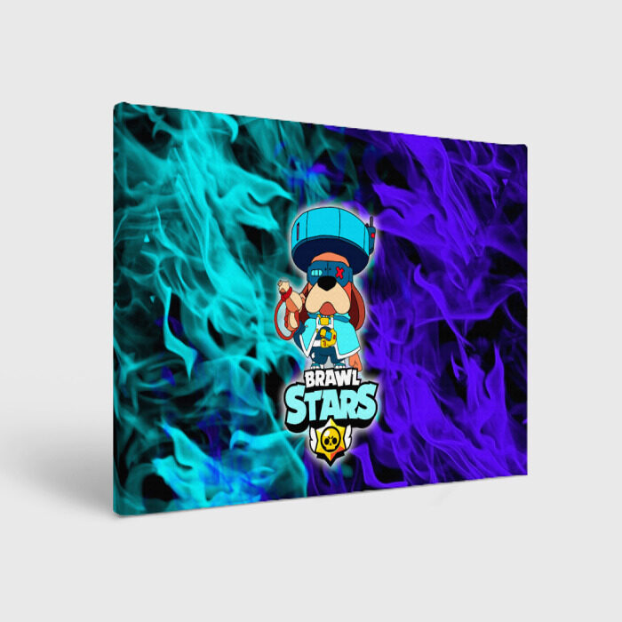 Холст прямоугольный Brawl Stars Ronin Ruffs фото