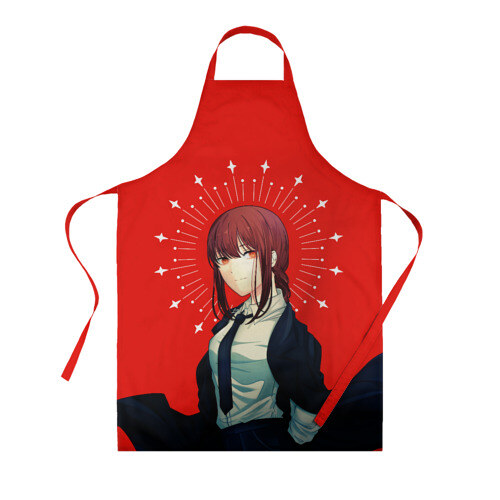 Фартук 3D Человек Бензопила фото