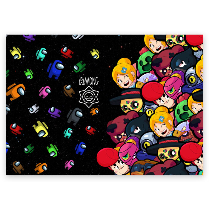 Поздравительная открытка Among Stars фото