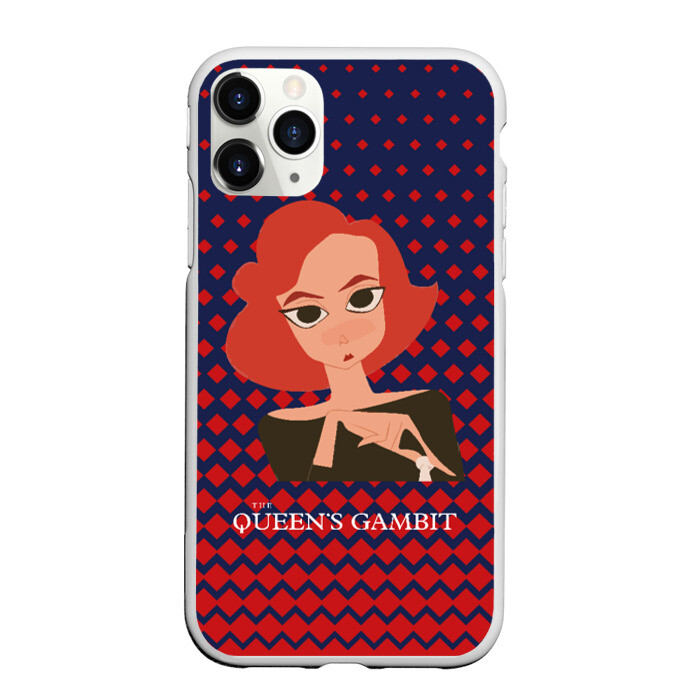 Чехол для iPhone 11 Pro матовый Queens Gambit Ход Королевы фото