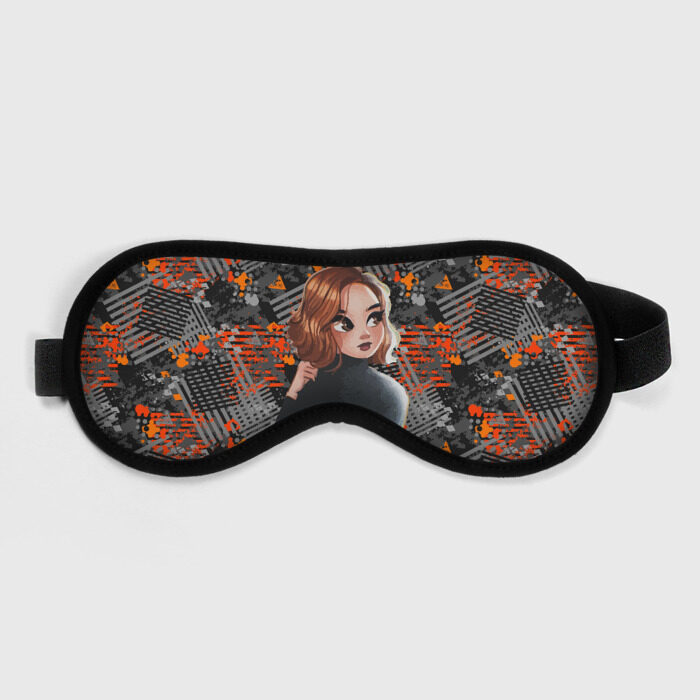 Маска для сна 3D Queens Gambit Ход Королевы фото