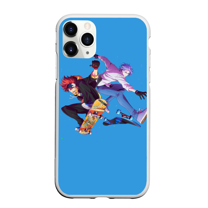 Чехол для iPhone 11 Pro матовый На скейте в бесконечность фото