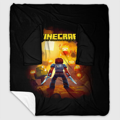 Плед с рукавами Minecraft фото