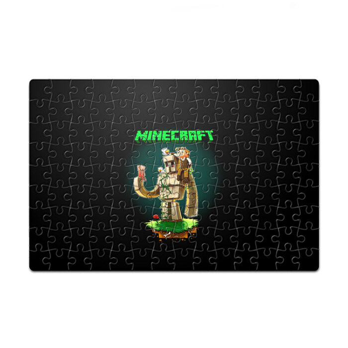 Пазл магнитный 126 элементов Minecraft фото