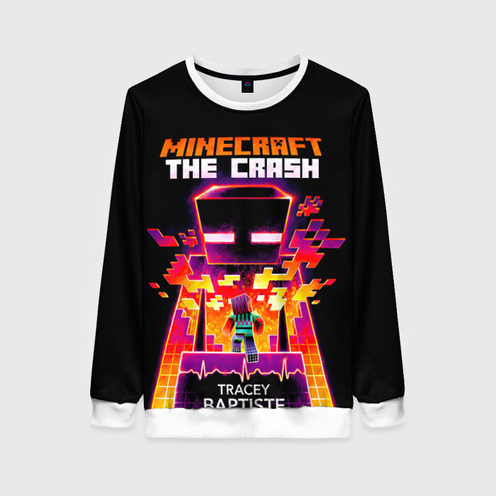 Женский свитшот 3D Minecraft фото