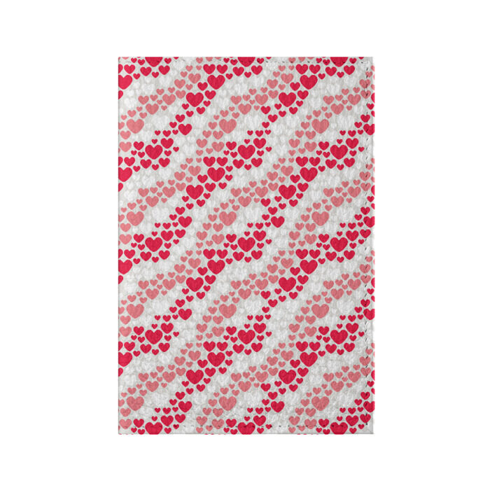 Обложка для паспорта матовая кожа Волны Любви фото