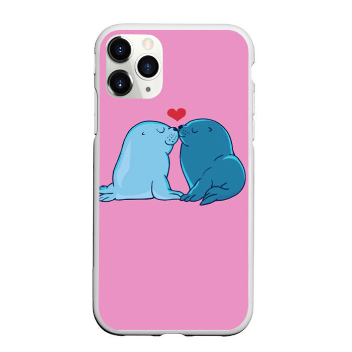 Чехол для iPhone 11 Pro матовый Любовь фото