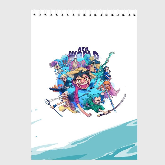 Скетчбук One piece фото