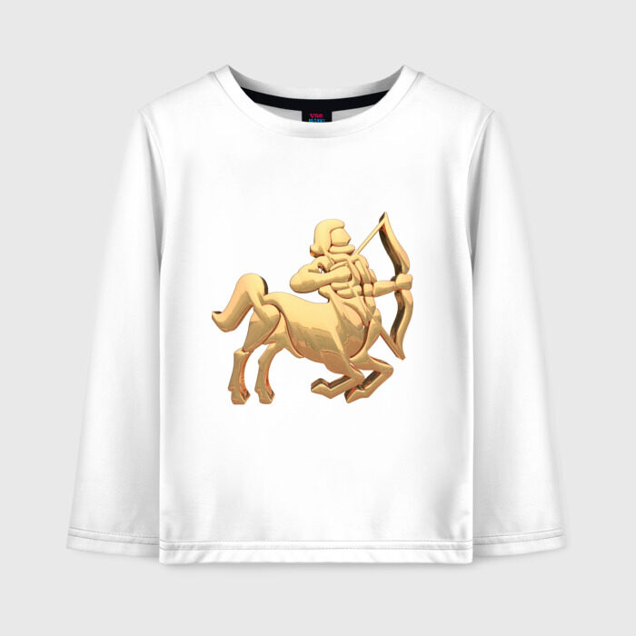 Детский лонгслив хлопок Стрелец фото