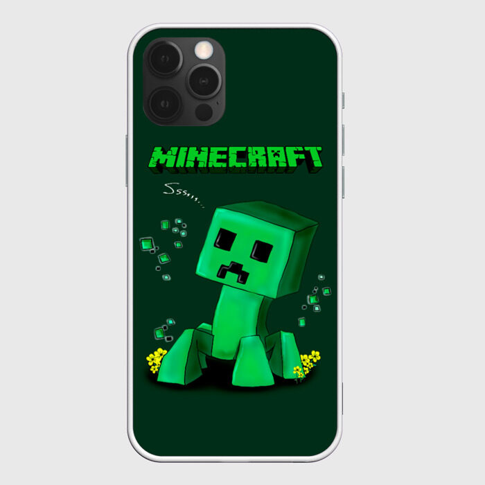Чехол для iPhone 12 Pro Max Minecraft фото
