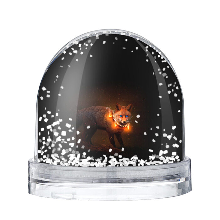 Снежный шар Dark fox фото