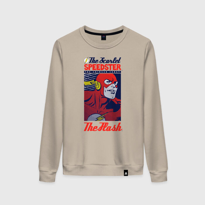 Женский свитшот хлопок The Flash фото