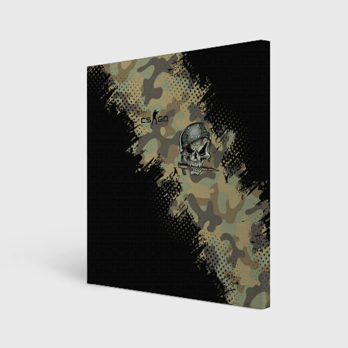 Холст квадратный Counter Strike фото