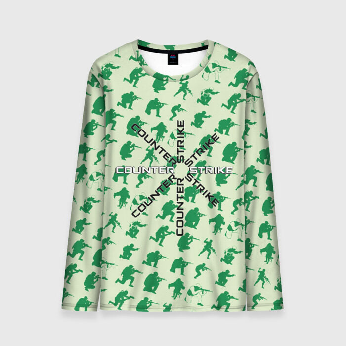 Мужской лонгслив 3D Counter Strike фото