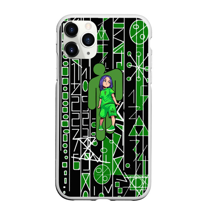 Чехол для iPhone 11 Pro матовый Билли Айлиш фото