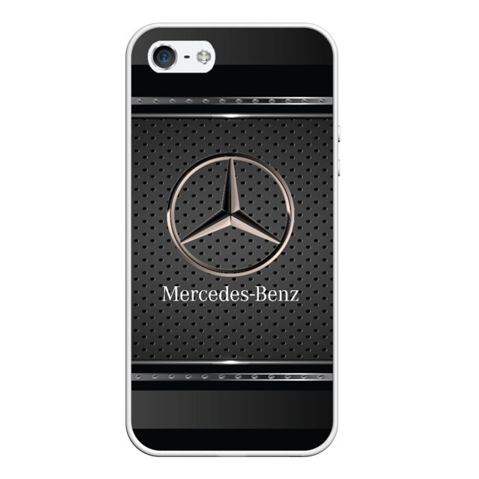 Чехол для iPhone 5/5S матовый MERCEDES BENZ МЕРСЕДЕС БЕНЗ фото