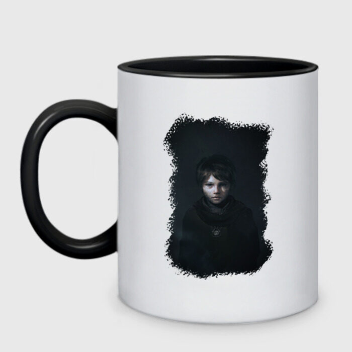 Кружка двухцветная A Plague Tale Innocence - Hugo фото