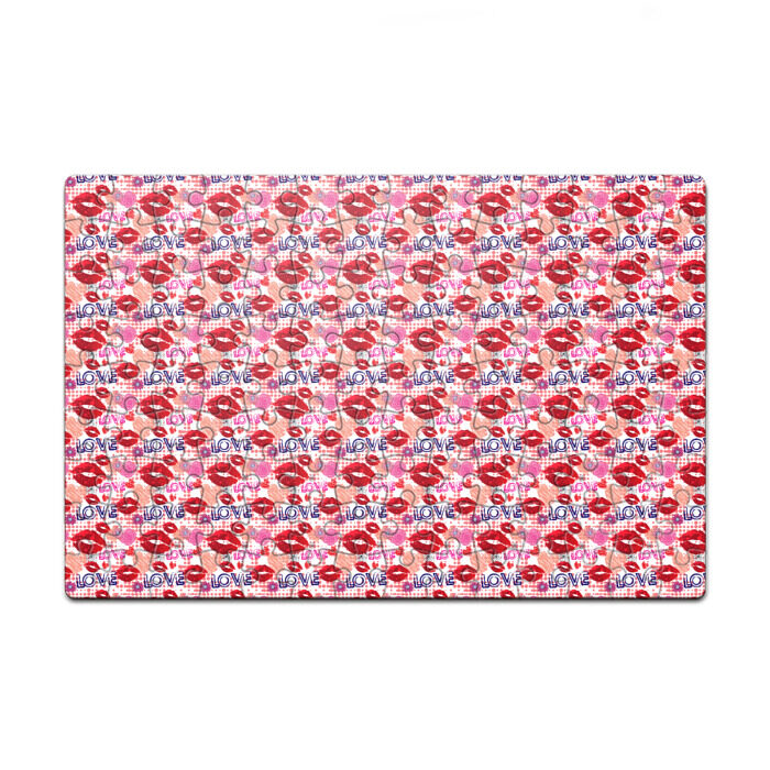 Пазл магнитный 126 элементов LOVE фото