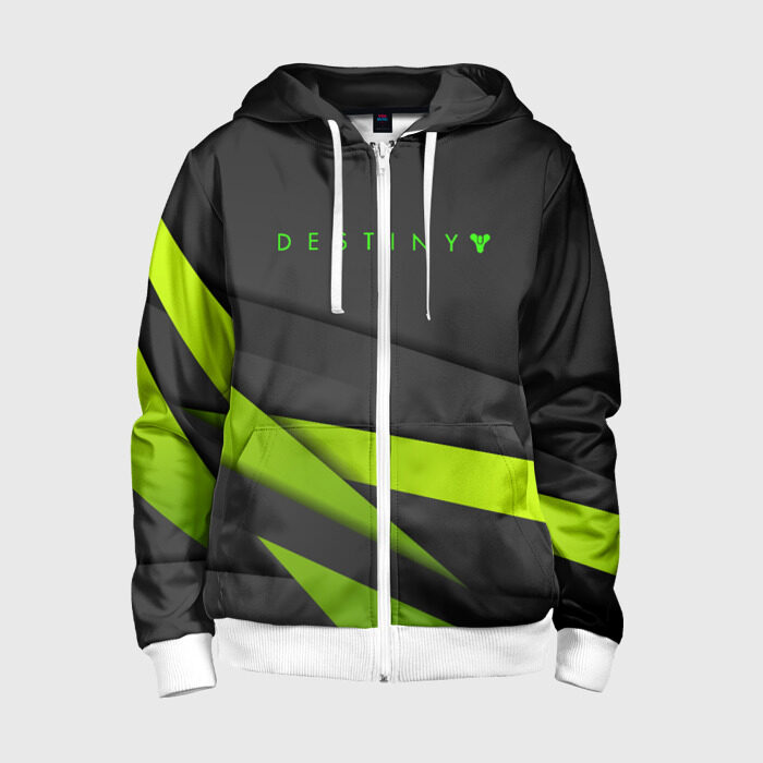 Детская толстовка 3D на молнии DESTINY / ДЕСТИНИ фото