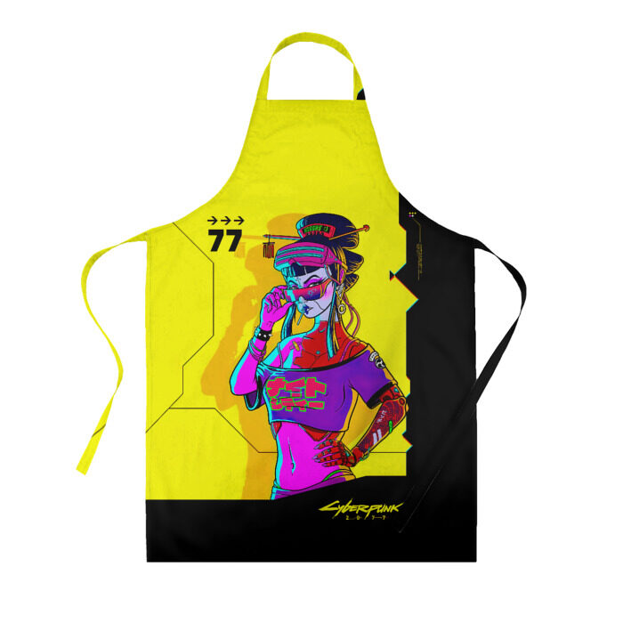 Фартук 3D Cyberpunk 2077 фото