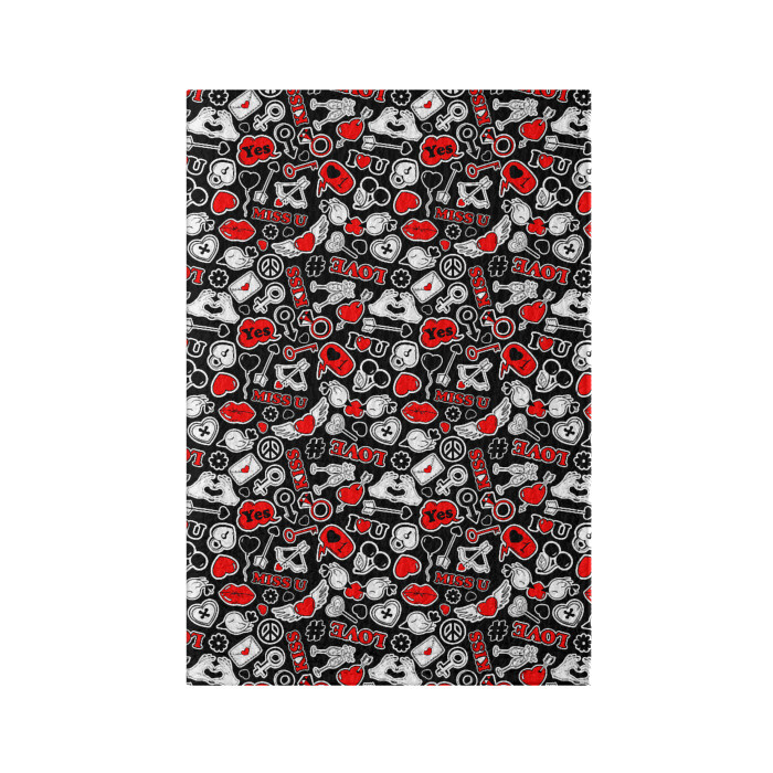 Обложка для паспорта матовая кожа Love фото