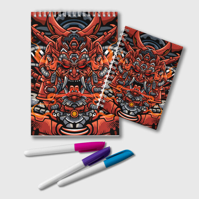 Блокнот Cyber Samurai фото