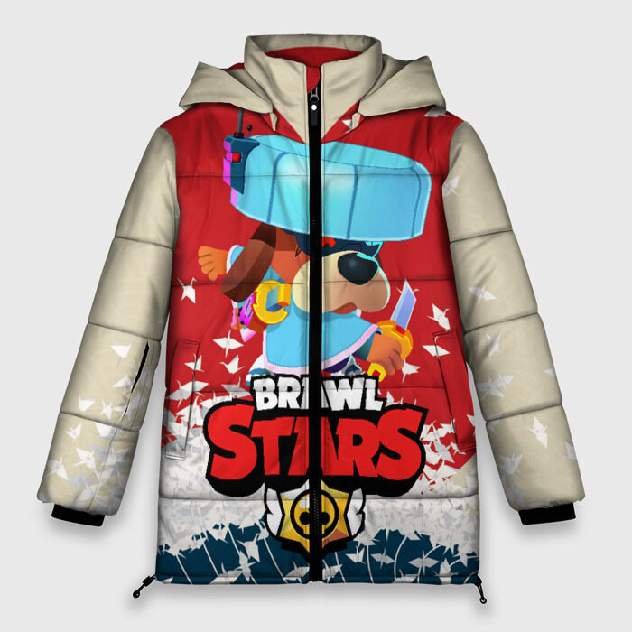 Женская зимняя куртка Oversize Brawl Stars - Ronin Ruffs фото