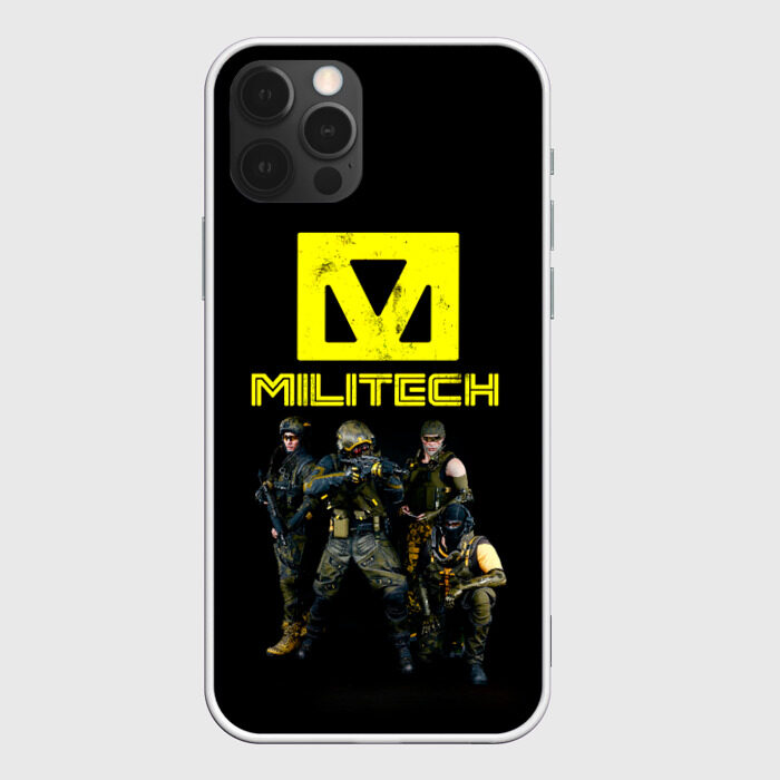 Чехол для iPhone 12 Pro Max MILITECH Cyberpunk 2077 фото
