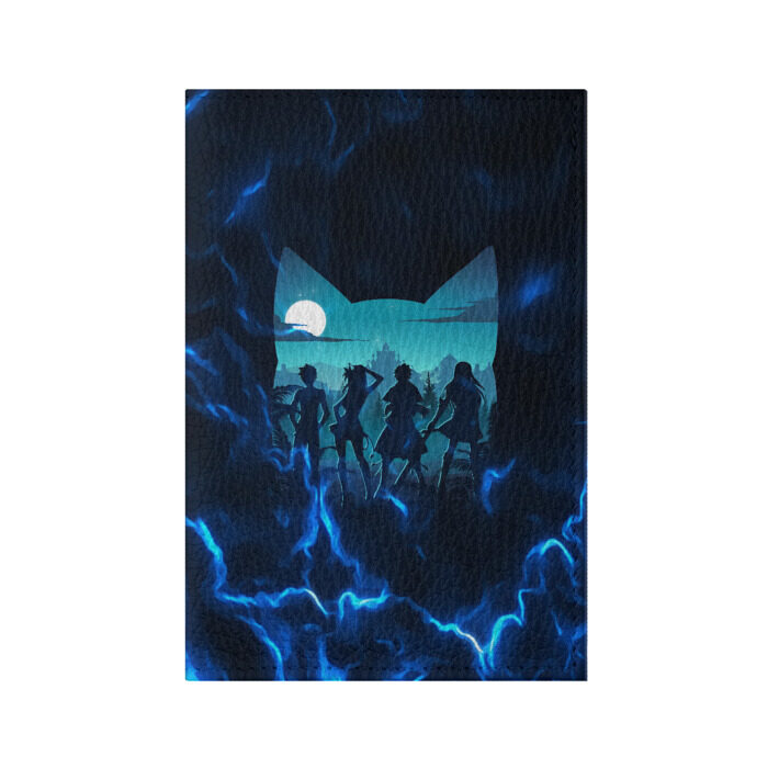 Обложка для паспорта матовая кожа Fairy tail | Хвост Феи фото