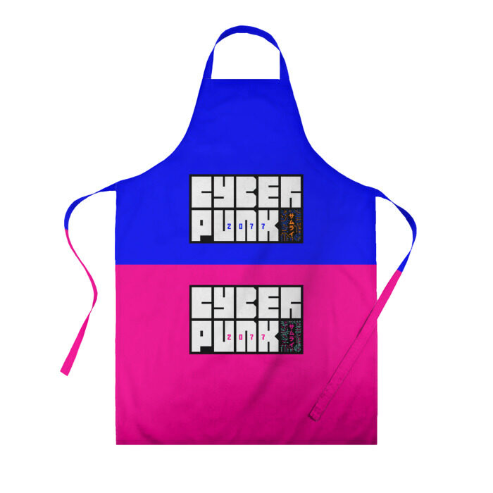 Фартук 3D Cyberpunk 2077 фото